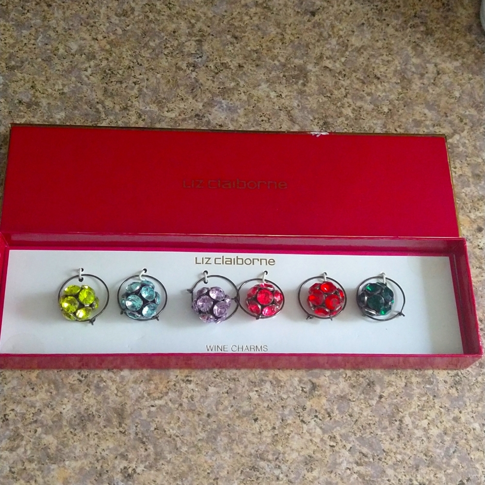 Bling Wine Charms